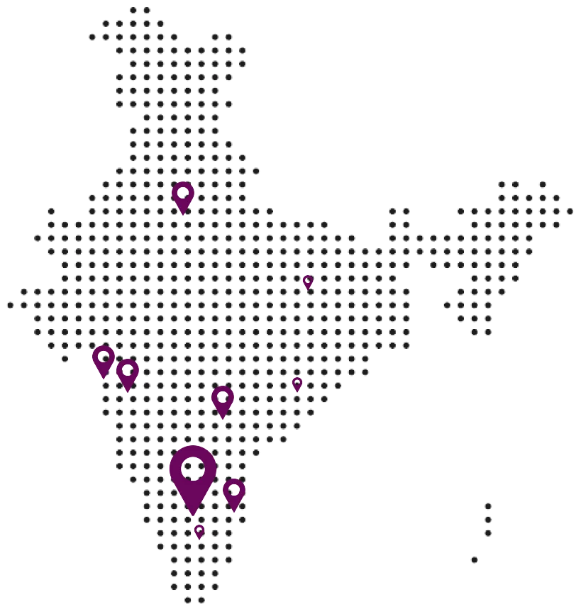 India Presence Map