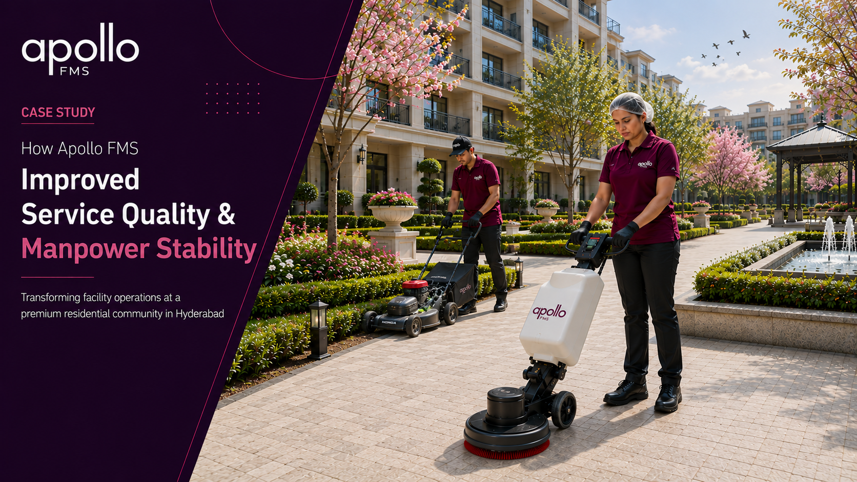 How Apollo FMS Improved Service Quality and Manpower Stability at a Premium Residential Community